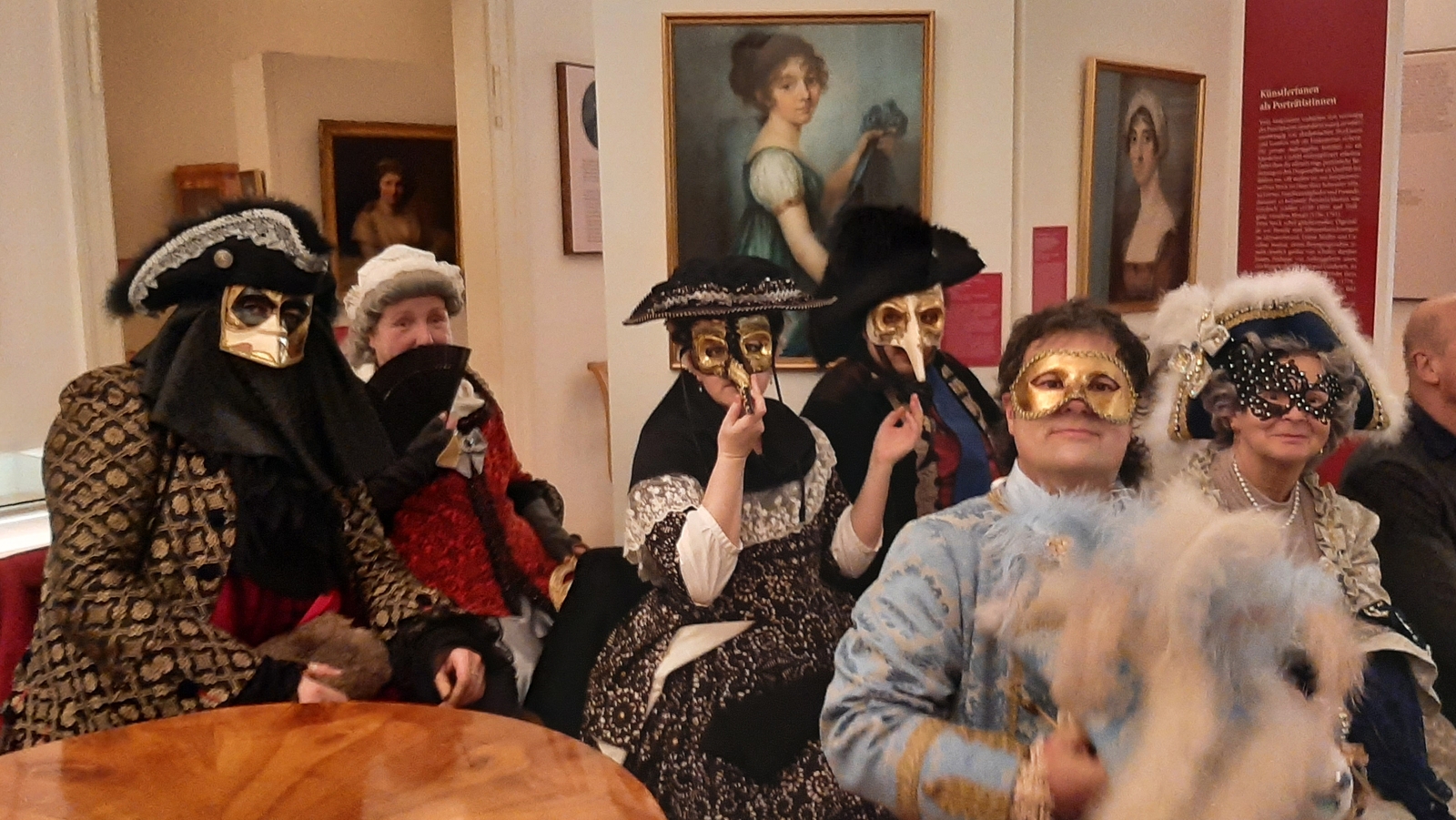 Lesung im Kühgelgenhaus zum Elbvenezianischen Carneval